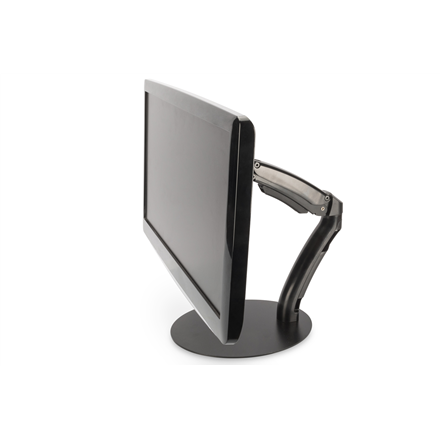 Digitus | Desk Mount | Universal LED/LCD Monitor Stand with Gas Spring | Tilt, swivel, height adjustment, rotate | Black