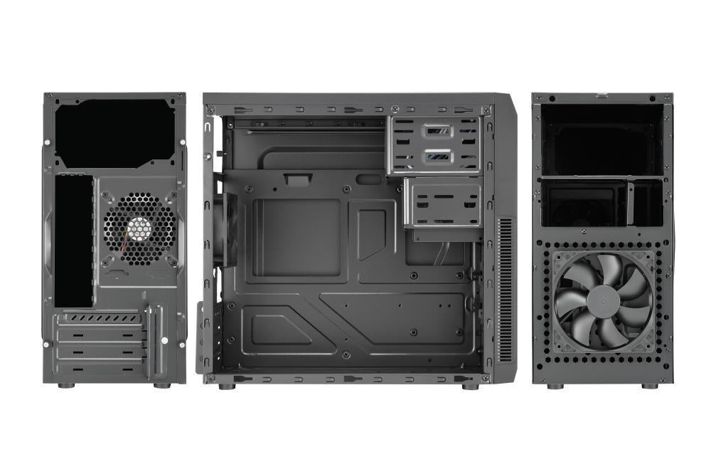 Case GOLDEN TIGER Supported motherboard form factors micro ATX Black Mini Tower Baltimore 530 BALTIMORE5304USB450W