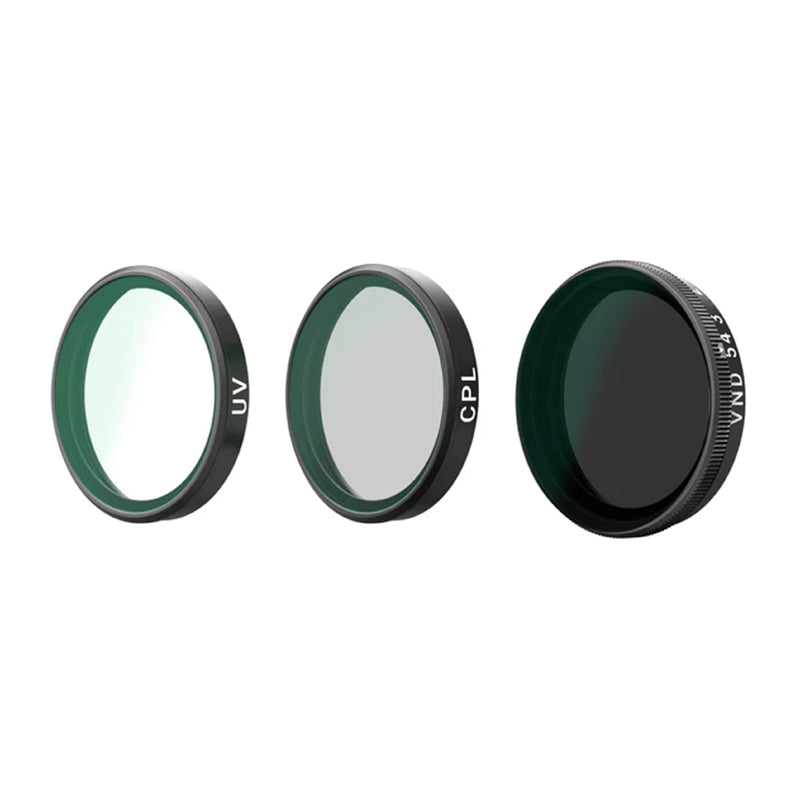 Telesin CPL/VND8/UV filter set for DJI Osmo Action 6 (3 pcs.). - Image 1