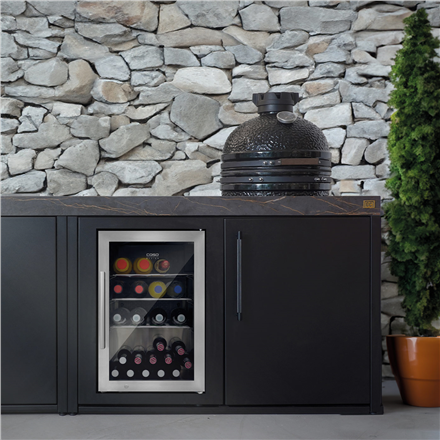 Caso | Barbecue Cooler | S-R | Energy efficiency class A | Built-in | Stainless Steel
