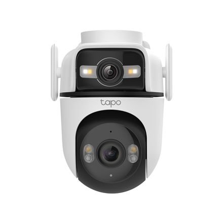 TP-LINK | Dual Lens Security Wi-Fi Camera | Tapo C545D | Dome | 3 MP | 6mm | IP66 | H.264 | MicroSD, up to 512 GB