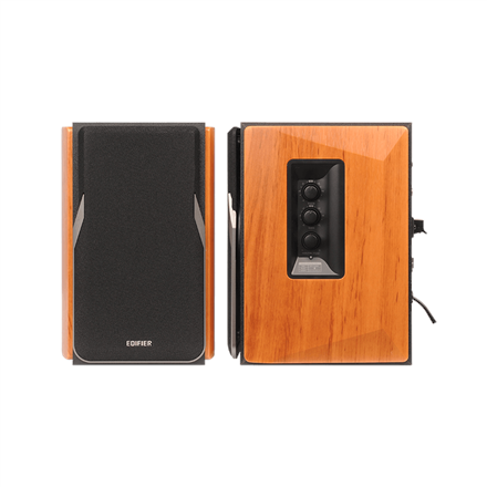 Edifier | Professional Bookshelf Speakers | R1380DB | Bluetooth | Wireless connection | Portable | Brown