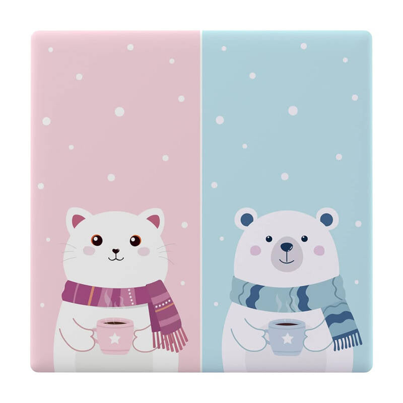 Decorative cover / cap for T5 SONOFF Cartoon 2C touch switch - Image 1