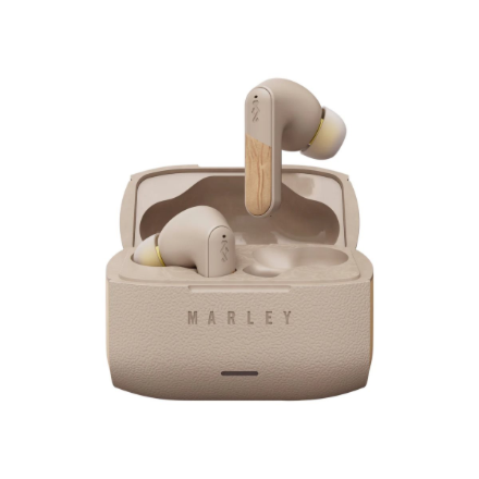 Marley Wireless Earbuds | Trenchtown | Built-in microphone | Bluetooth | ANC | Cream
