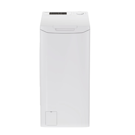 Candy | Washing Machine | TCA063D3-S | Energy efficiency class C | Top loading | Washing capacity 6 kg | 1000 RPM | Dept