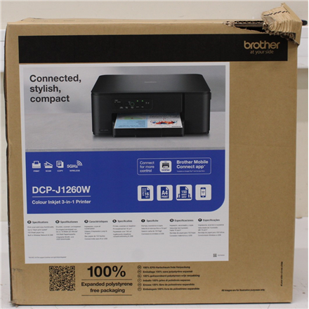SALE OUT. Brother DCP-J1260W 3-in-1 Wireless Inkjet Printer | SALE OUT. | Multifunctional printer | DCP-J1260W | Inkjet