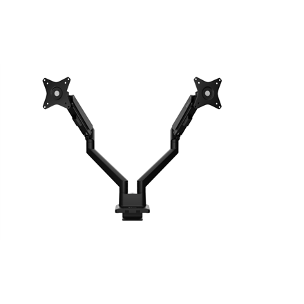 Arozzi Desk Mount | Neo Duo - Gas Spring Monitor Arm AZ-ALZARE-NEO-DUO-BK | Tilt, Swivel, Rotation | Maximum weight (cap