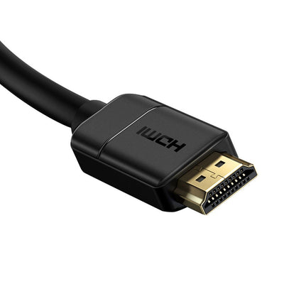 Baseus cable HDMI 2.0 cable 4K 30 Hz 3D HDR 18 Gbps 8 m black (CAKGQ-E01)