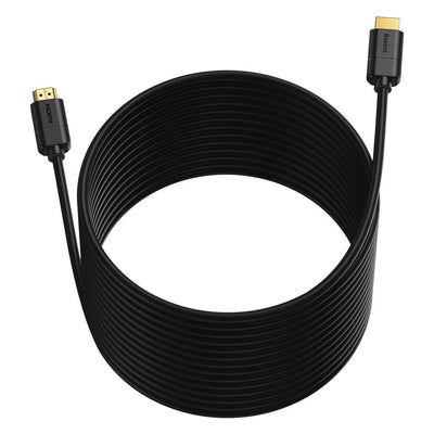 Baseus cable HDMI 2.0 cable 4K 30 Hz 3D HDR 18 Gbps 8 m black (CAKGQ-E01)