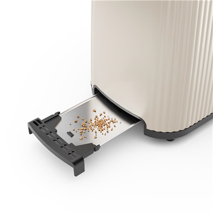 Princess Wave Toaster | 142337 | Power 930 W | Number of slots 2 | Housing material Plastic | Beige