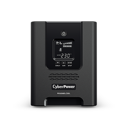 CyberPower | Smart App UPS Systems | PR3000ELCDSL | 3000 VA | 2700 W