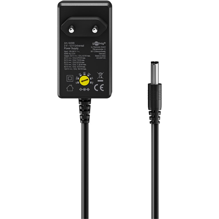 Goobay Universal Power Supply 5-15V, Max. 36W, 2.4A | 74436