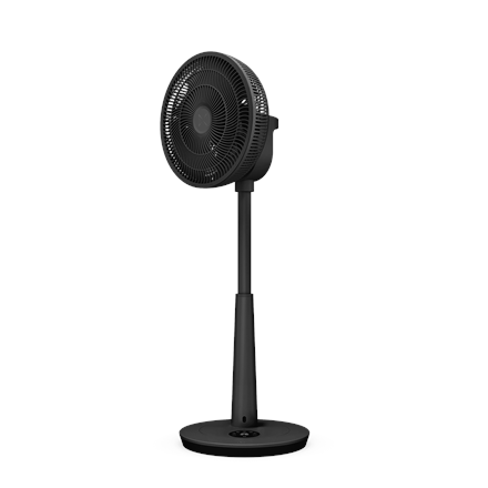 Duux Fan | Whisper 3 | Stand Fan | 19 W | Diameter 34 cm | Number of speeds 26 | Oscillation | Remote control | Black