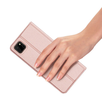 DUX DUCIS Skin Pro Bookcase type case for Huawei Y5p pink