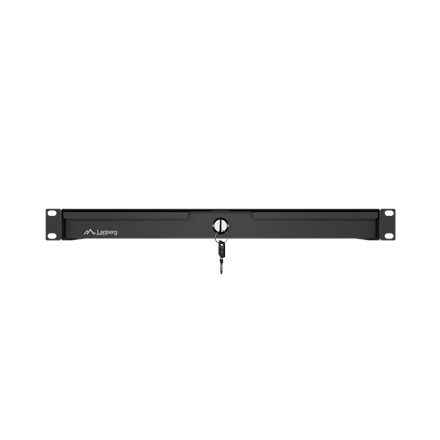 Lanberg AK-2002-B | 19" Drawer 1U, max load capacity up to 30 kg assembly | 48.26 x 27 x 4.4 cm | Black