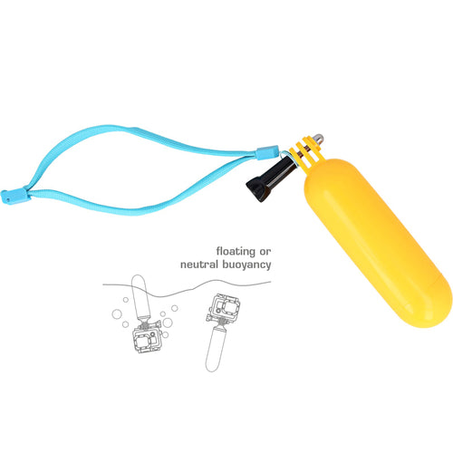 Buoyancy mount for GoPro SJCAM sports cameras — Hurtel