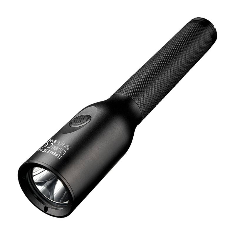 Superfire D6 flashlight, 220 lm, 210 m range, 4 modes - Image 1