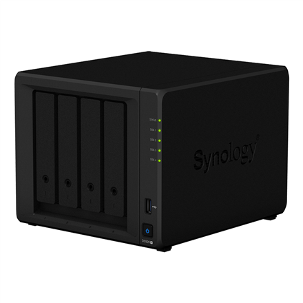 Synology | Tower NAS | DS920+ | up to 4 HDD/SSD Hot-Swap | Intel Celeron | Intel Celeron J4125 Quad Core | Processor fre
