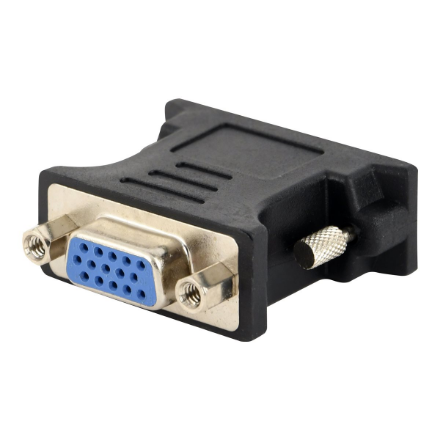 Gembird | Video adapter, DVI to 15 pin D-Sub (DB-15) | A-DVI-VGA-BK