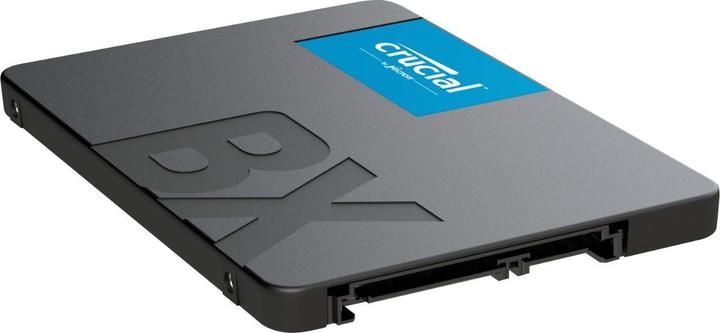 SSD CRUCIAL BX500 240GB SATA 3.0 Write speed 500 MBytes/sec Read speed 540 MBytes/sec 2,5" TBW 80 TB MTBF 1500000 hours CT240BX500SSD1