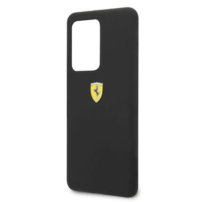 Ferrari Hardcase FESSIHCS69BK S20 Ultra G988 black/black Silicone