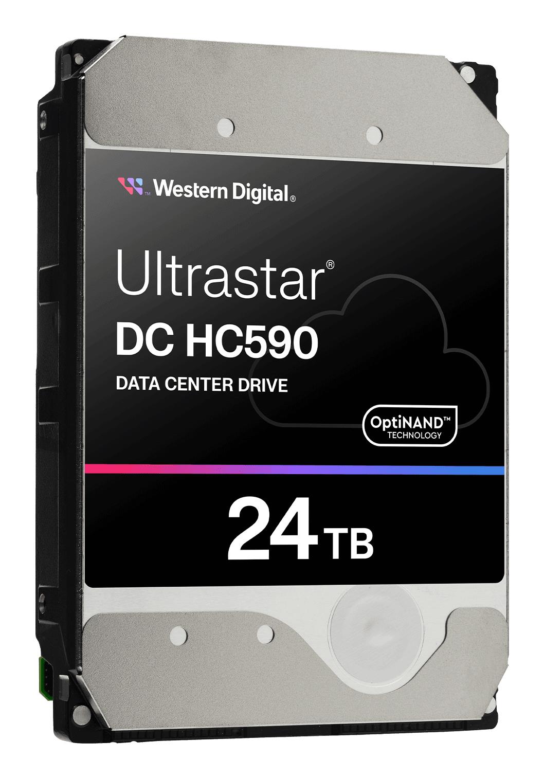 HDD WESTERN DIGITAL SAS 3.5 " 7200 RPM 24 TB WUH722624AL5204 0F59373 Ultrastar DC HC590 0F59373