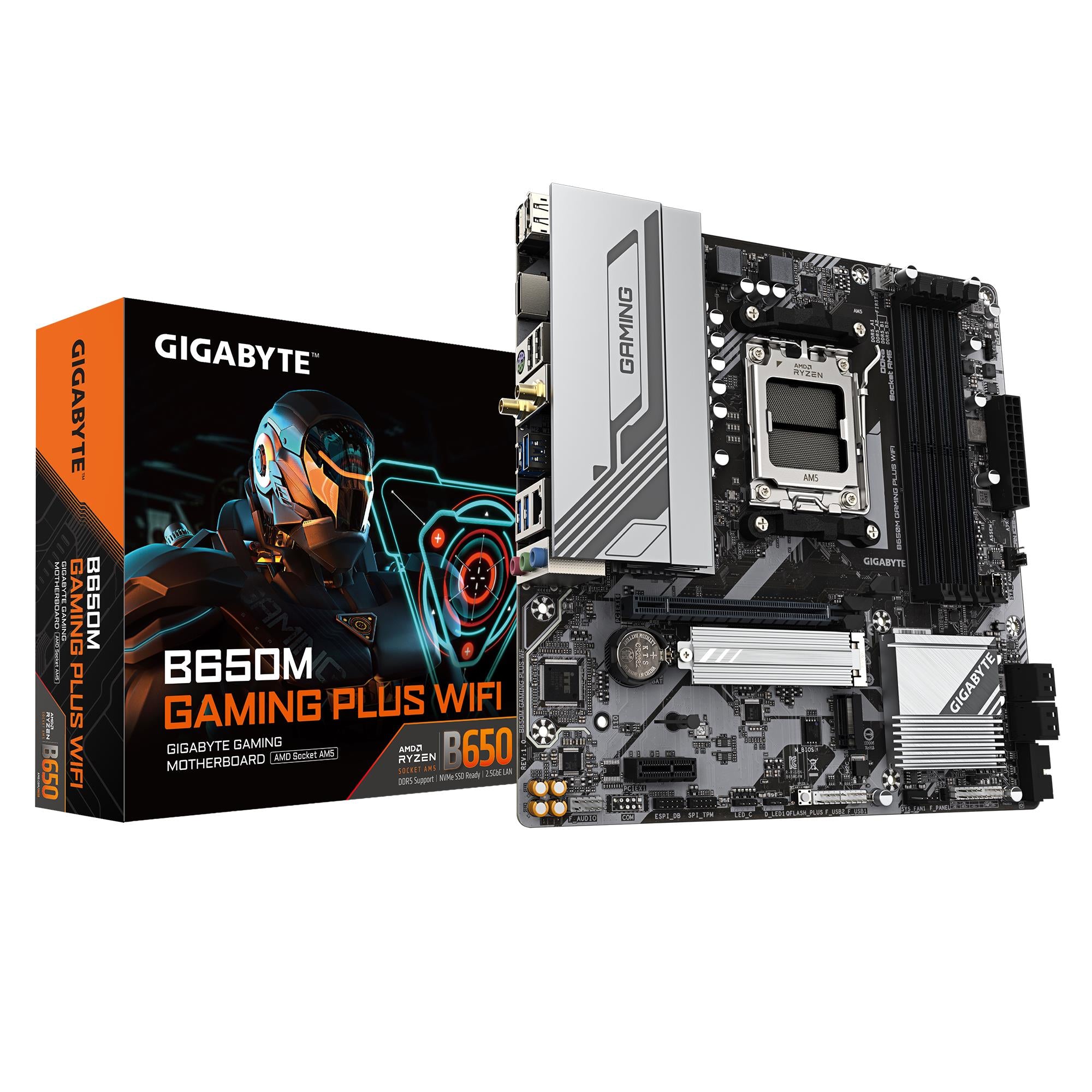 MB AMD B650 SAM5 MATX/B650M GAMING PLUS WF GIGABYTE