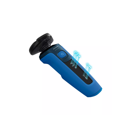 Philips | Electric Shaver | S5466/17 | Operating time (max) 45 min | Wet & Dry | Lithium Ion | Royal Blue