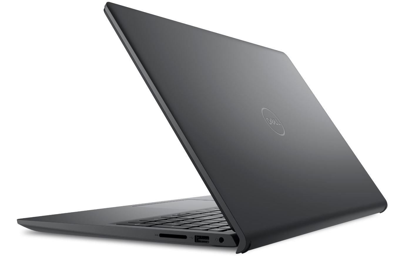 Notebook DELL DC15255 CPU Ryzen 3 7320U 2400 MHz 15.6" 1920x1080 RAM 8GB DDR5 5500 MHz SSD 512GB AMD Radeon 610M Integrated ENG Card Reader SD Windows 11 Pro Black 1.9 kg DC15255_MDO_851