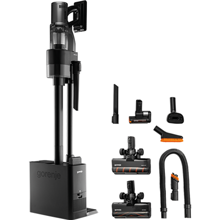 Gorenje Vacuum cleaner | SVC296749NEBL | Cordless operating | Handstick 2in1 | 550 W | 29.6 V | Anthracite | Operating t