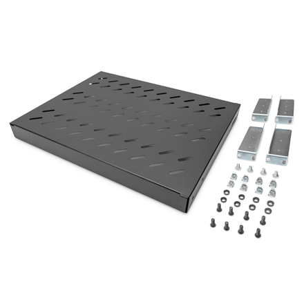 Digitus Fixed Mounting Shelf | DN-97645 | Black