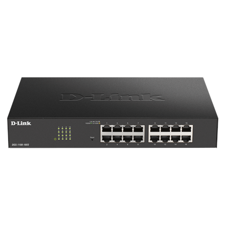 D-Link | Smart Managed Switch | DGS-1100-16V2 | Managed | Desktop | Power supply type 100 to 240 V AC, 50 to 60 Hz Inter