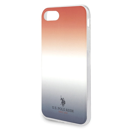 US Polo USHCI8TRDGRB iPhone 7/8/SE 2020 / SE 2022 czerwono-niebieski/blue&red Gradient Pattern Collection — U.S. Polo Assn.