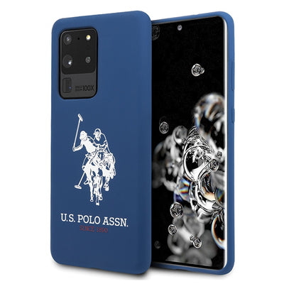 US Polo USHCS69SLHRNV S20 Ultra G988 granatowy/navy Silicone Collection — U.S. Polo Assn.