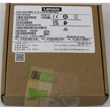 SALE OUT. Lenovo ThinkPad Quectel EM061K-GL LTE-A CAT6 M.2 LTE WWAN Module | Lenovo Quectel EM061K-GL LTE-A CAT6 M.2 Mod