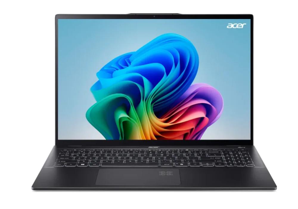 Notebook ACER Swift 16 AI OLED SF16-51-7006 CPU Core Ultra u7-256V 2200 MHz 16" 2880x1800 RAM 16GB LPDDR5x SSD 1TB Intel Arc 140V Integrated ENG Windows 11 Home Black 1.46 kg NX.J3ZEL.003