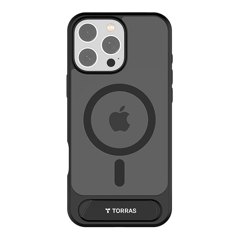 Torras Pstand Series Case for iPhone 16 Pro Max (black) - Image 1
