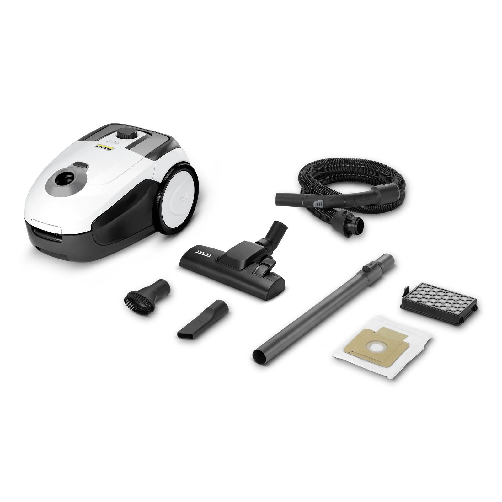 Vacuum Cleaner KARCHER Vacuum cleaner VC 2 700 Watts Capacity 2.8 l Noise 76 dB White / Red Weight 5.1 kg 1.198-035.0