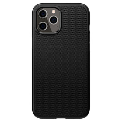 Spigen Liquid Air Case for iPhone 12 / iPhone 12 Pro - Matte Black