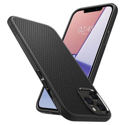 Spigen Liquid Air Case for iPhone 12 / iPhone 12 Pro - Matte Black
