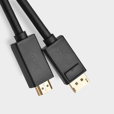 Ugreen unidirectional DisplayPort to HDMI Cable 4K 30Hz 32 AWG 2m Black (DP101 10202)
