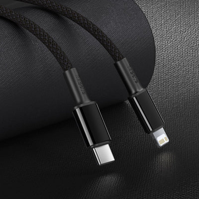 Baseus CATLGD-A01 Lightning - USB-C PD 20W 480Mb/s 2m cable - black