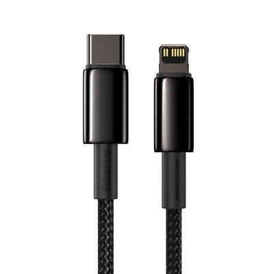 Baseus CATLWJ-01 Lightning - USB-C PD cable 20W 480Mb/s 1m - black