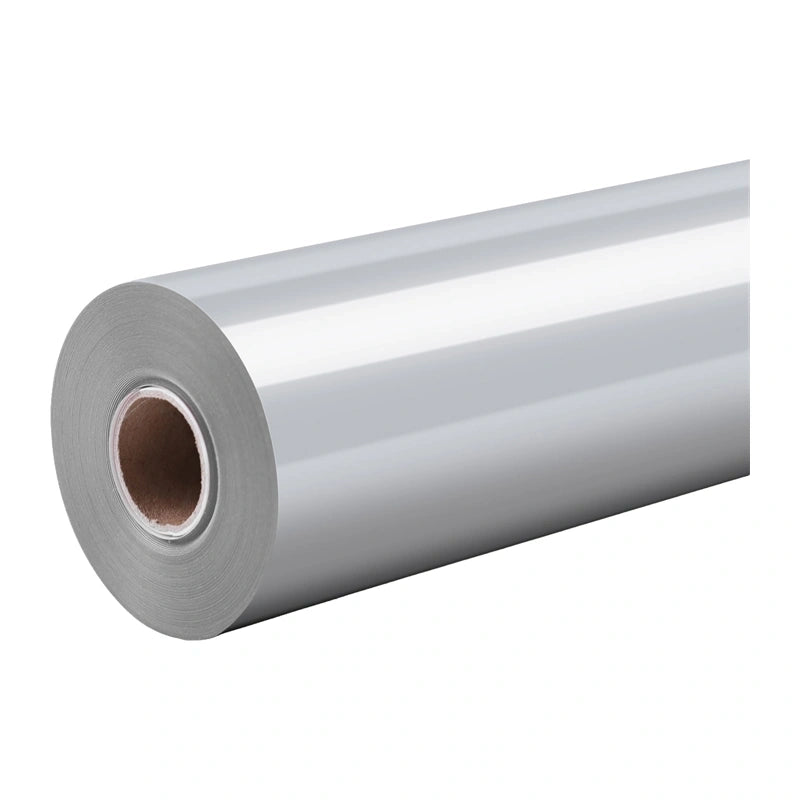 HTVRONT Pure Heat Transfer Film, 30.5 cm x 1.8 m (silver) - Image 1