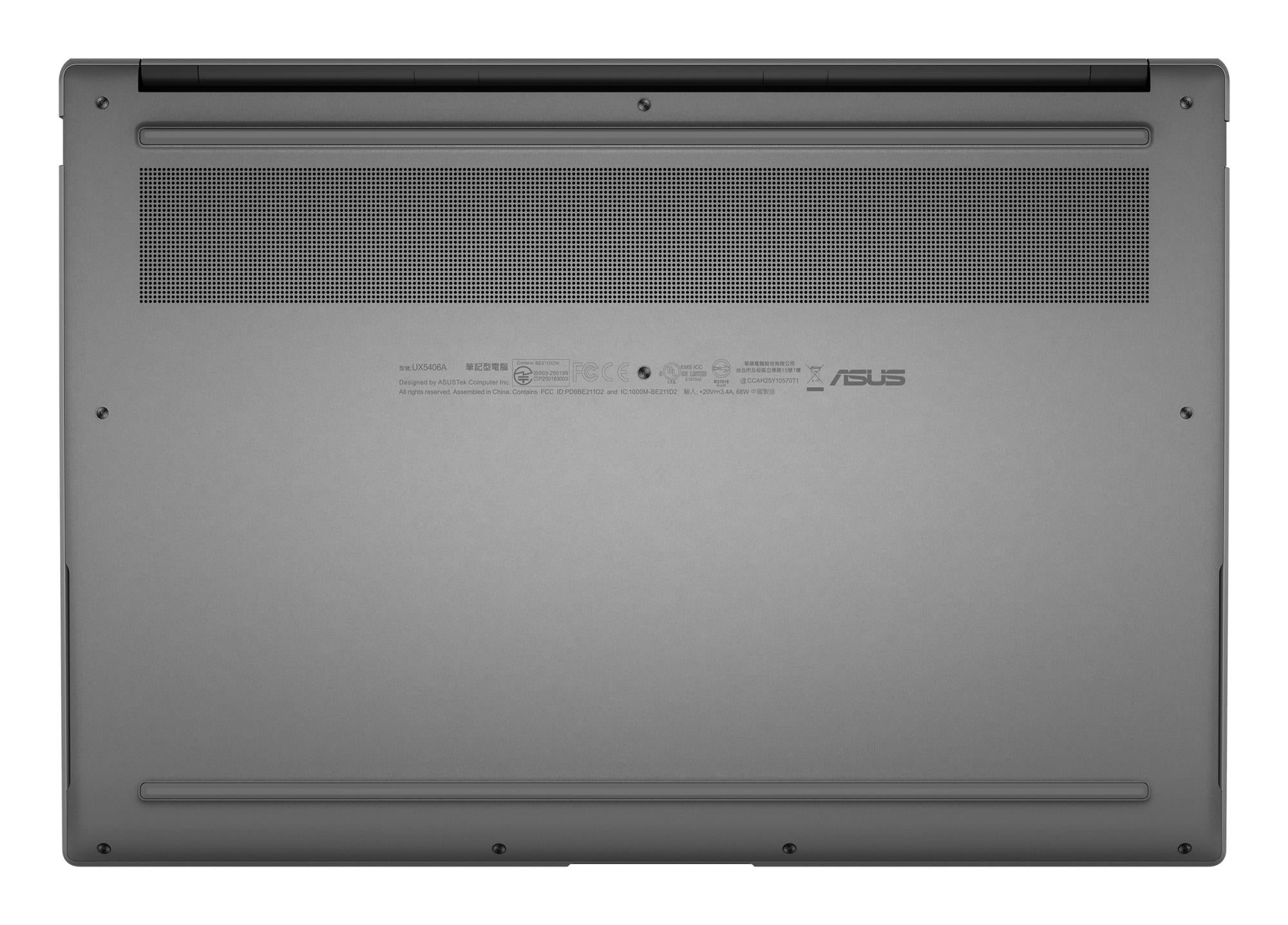 Notebook ASUS ZenBook Series UX5406AA-SU052W CPU Intel Core Ultra 9 386H 14 " 2880 x 1800 pixels Yes RAM 32 GB LPDDR5x-SDRAM SSD 1000 GB Discrete graphics Not available On-board graphics Yes OS installed Windows 11 Home Colour Grey Weight 1.2 kg