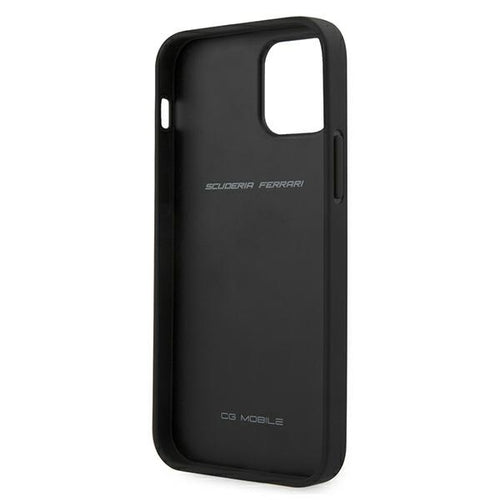 Ferrari FEHQUHCP12LBK iPhone 12 Pro Max 6.7" black/black hardcase Off Track Quilted