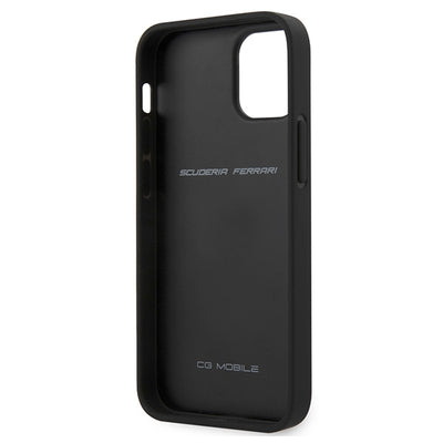 Ferrari FEHQUHCP12SBK iPhone 12 mini 5.4" black/black hardcase Off Track Quilted