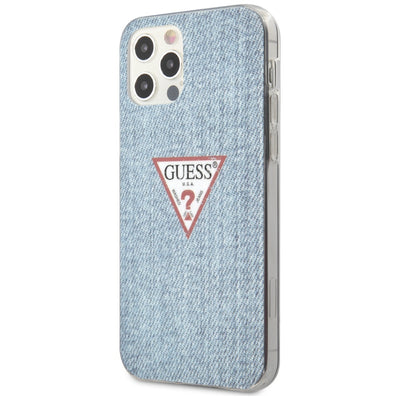Guess GUHCP12LPCUJULLB iPhone 12 Pro Max 6.7" blue/light blue hardcase Jeans Collection