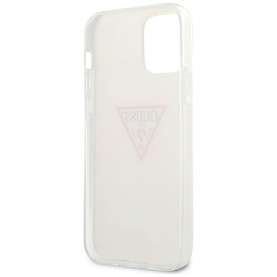 Guess GUHCP12MPCUCTLWH iPhone 12/12 Pro 6.1" white/white hardcase Triangle Collection