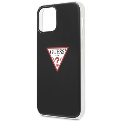Guess GUHCP12MPCUCTLBK iPhone 12/12 Pro 6.1" black/black hardcase Triangle Collection
